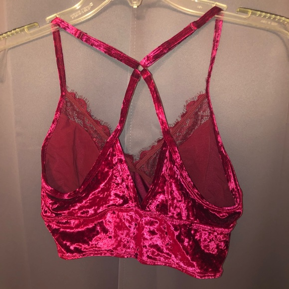 Aerie Velvet Lace Bralette - Picture 3 of 3